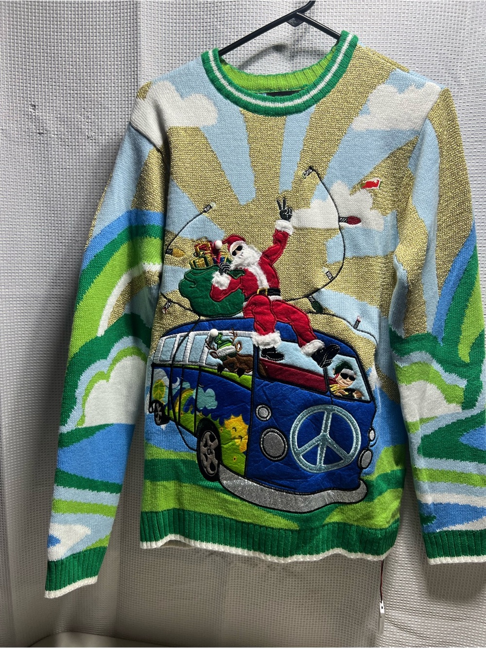 Ugly Christmas Sweater with lights
